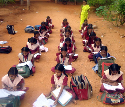 Students studying photo